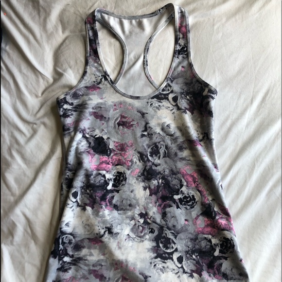 lululemon floral racerback tank - Picture 1 of 2